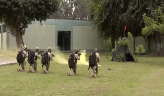 Ejército del Perú realiza ensayos de operaciones contra grupos terroristas