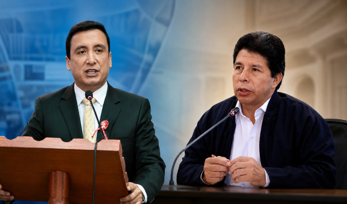 Ministro de Justicia anuncia rechazo del indulto y la gracia presidencial para Pedro Castillo