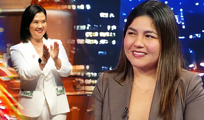 Keiko Fujimori renueva su imagen con diseños peruanos hechos en Gamarra