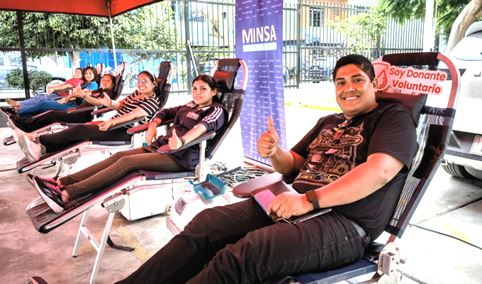 En Fiestas Patrias: Minsa invita a la ciudadanía a donar sangre en campaña especial en Gamarra