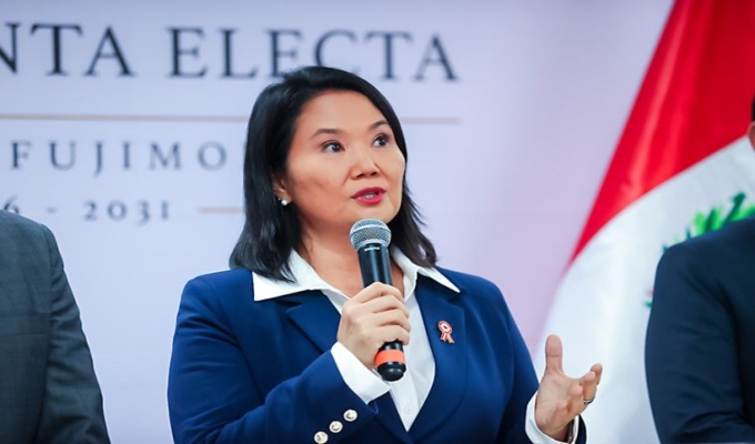 Mensaje a la Nación de Keiko Fujimori tendría una duración menor a una hora