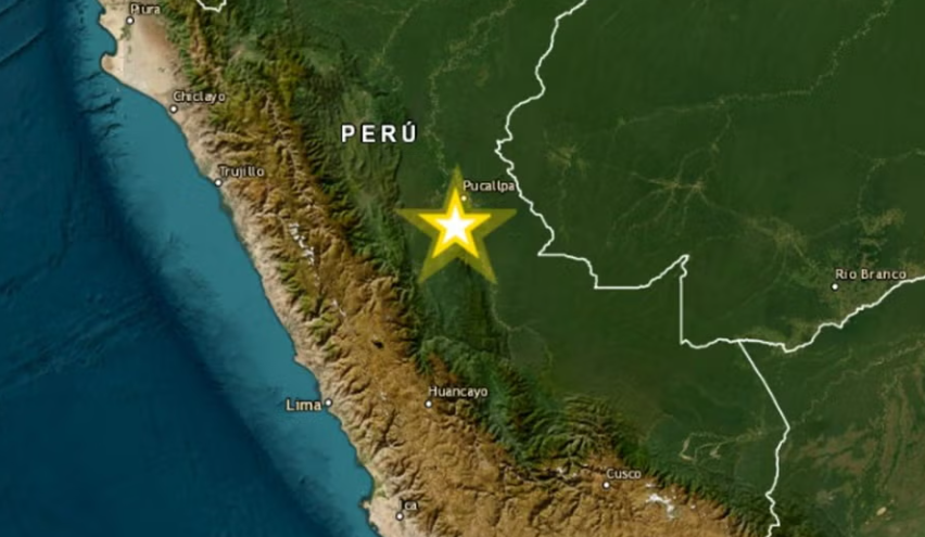 Sismo de magnitud 4.6 remeció Pucallpa