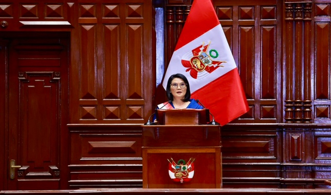 Keiko Fujimori durante su mensaje a la Nación: “recibimos un país marcado por el abandono”