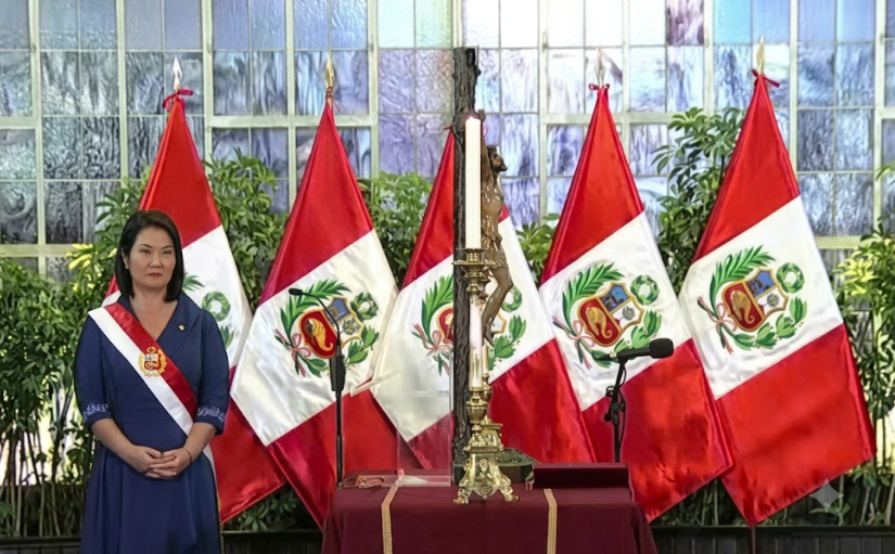 Keiko Fujimori toma juramento al primer Gabinete Ministerial de su gobierno
