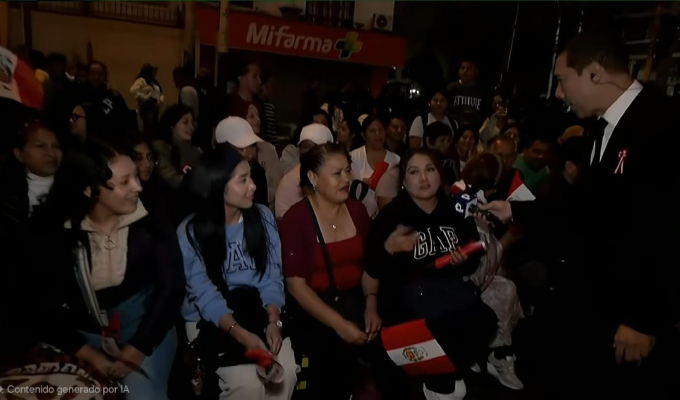Familias se amanecen en la avenida Brasil para ver el Desfile Cívico Militar por Fiestas Patrias