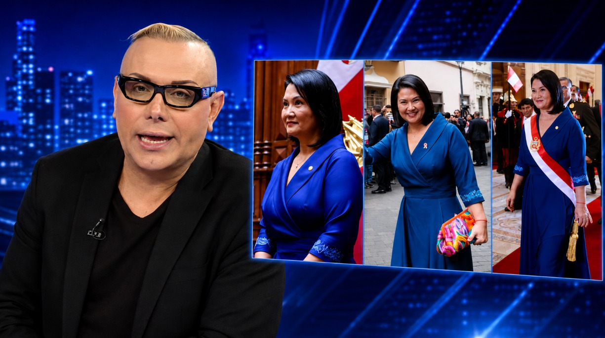 Carlos Cacho elogia el nuevo look de la presidenta Keiko Fujimori y destaca moda peruana