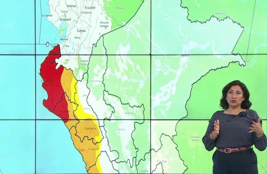 Alerta roja por aumento de temperaturas diurnas