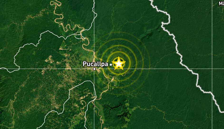 Sismo de magnitud 5.7 remeció Pucallpa y fue sentido en Lima