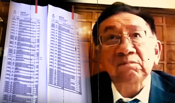 Los vouchers que complican al expresidente José María Balcázar