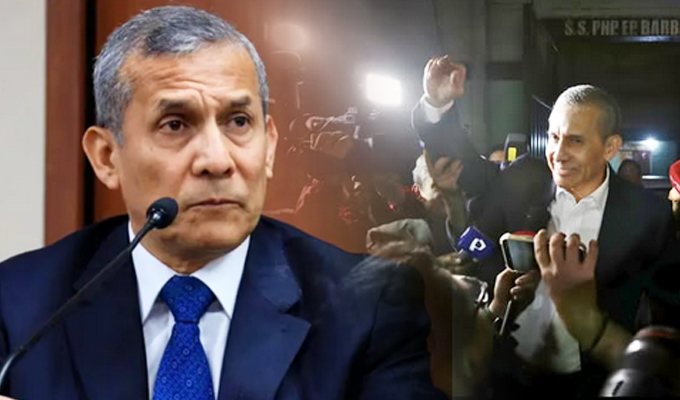 Ollanta Humala recupera su libertad tras fallo del TC