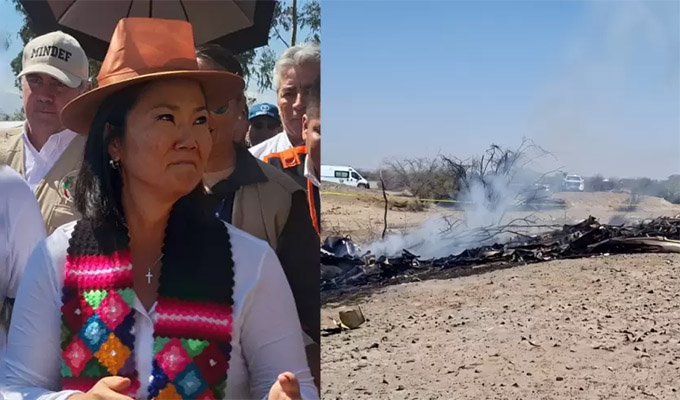 Keiko Fujimori sobre accidente aéreo en Nasca: Se evalúa suspensión temporal del aeropuerto