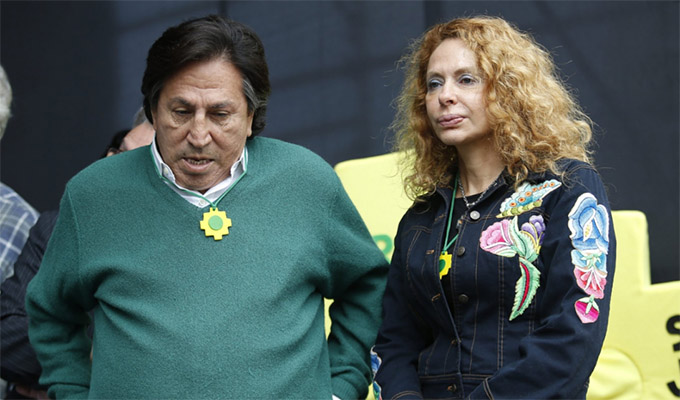 Eliane Karp solicita a presidenta Keiko Fujimori otorgar indulto humanitario a Alejandro Toledo