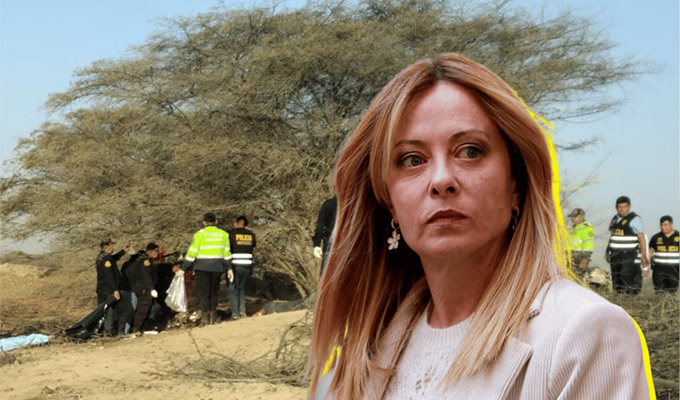 Primera ministra Giorgia Meloni lamenta muerte de 7 italianos por accidente de avioneta en Nasca