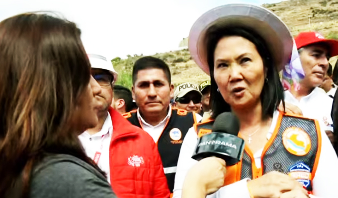 El primer viaje de la presidenta Keiko Fujimori: mandataria responde a Panorama durante visita a Junín