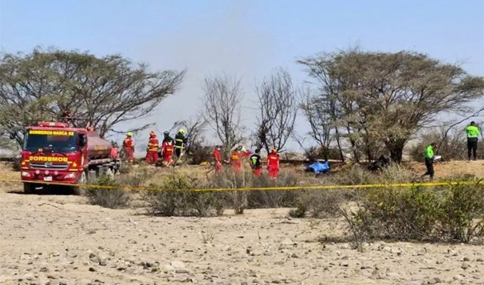 MTC convoca a expertos de Italia, España y Alemania para investigación de accidente aéreo en Nasca