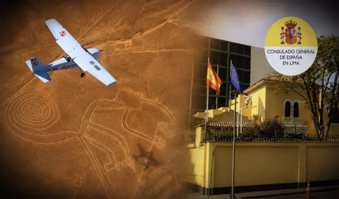 España recomienda a sus ciudadanos no realizar vuelos turísticos sobre las Líneas de Nasca
