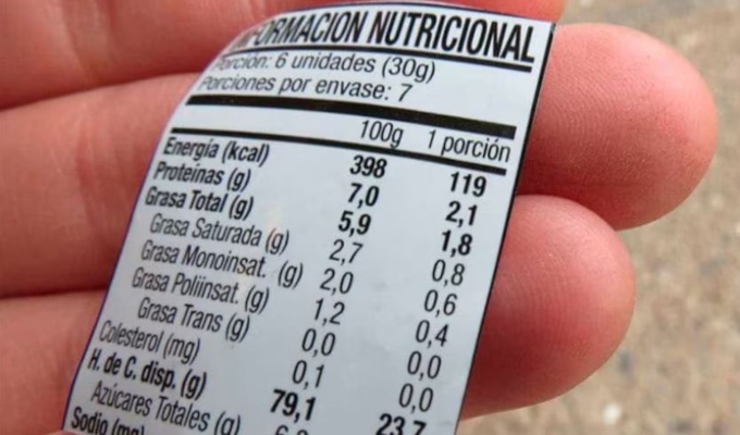 Cambian norma de etiquetado nutricional para un mejor entendimiento de los consumidores