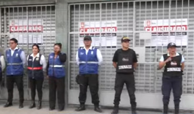 Los Olivos: amenazan de muerte a alcalde e inspectores por cerrar cantinas y bares