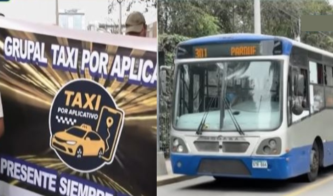 Taxistas por aplicativo se oponen a carril exclusivo del Corredor Azul