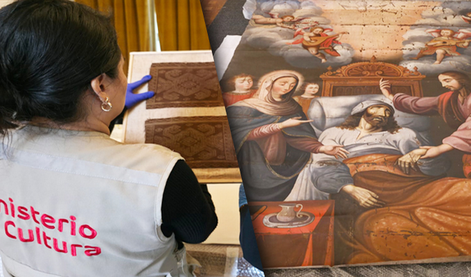 Ministerio de Cultura verificó 246 bienes culturales repatriados desde Alemania, Argentina, Bélgica y Estados Unidos