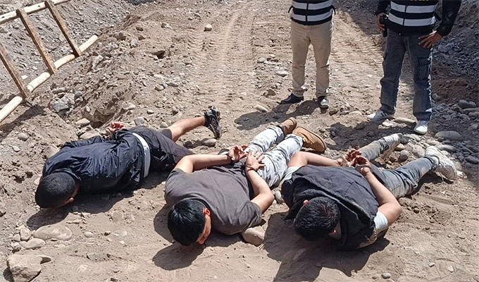 San Borja: intervienen a tres hombres que habrían intentado cobrar cupos en distintas obras