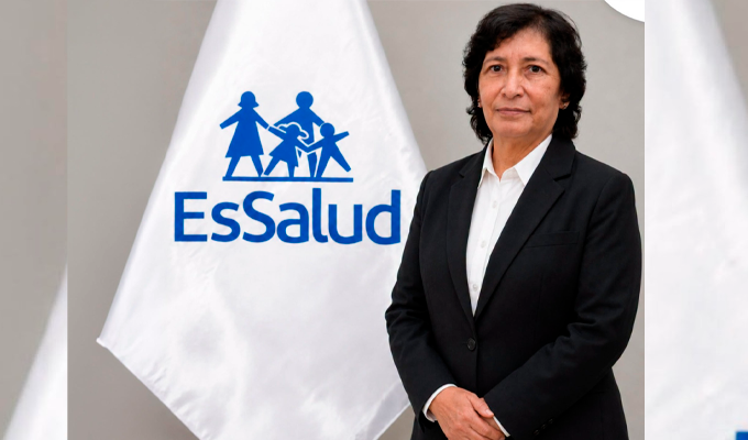 Hilda Sandoval Cornejo es designada nueva presidenta ejecutiva de EsSalud