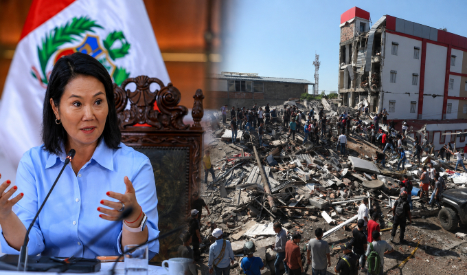 Keiko Fujimori se solidariza con Colombia tras terremoto de magnitud 7.4: “El Perú está con ustedes”