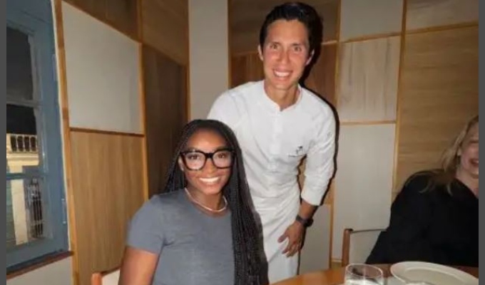 Simone Biles se rinde ante la gastronomía peruana y visita restaurante de Rodrigo Fernandini