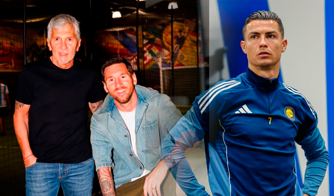 Cristiano Ronaldo envía mensaje a Lionel Messi tras fallecimiento de su padre: “Mucha fuerza”