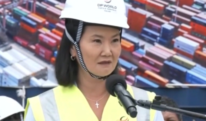 Presidenta Fujimori destaca modernización portuaria durante ceremonia en el Callao