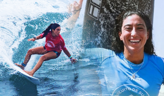 Surfista peruana Daniella Rosas conquista el QS 4000 de Brasil