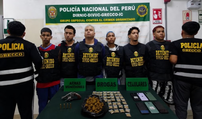 PNP desarticula presunta banda vinculada a extorsión de empresas de transporte en Cercado de Lima