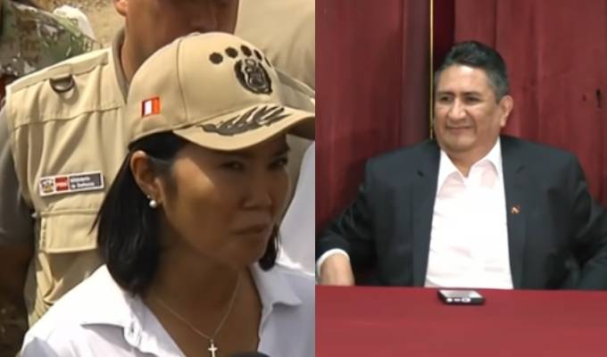 Keiko Fujimori responde tras reaparición de Vladimir Cerrón y cuestiona su fuga de la justicia
