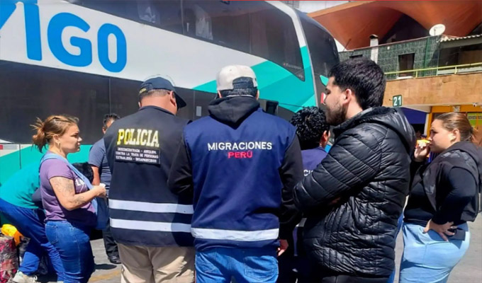 Siete extranjeros serán expulsados por ingresar irregularmente al Perú: fueron intervenidos en Arequipa