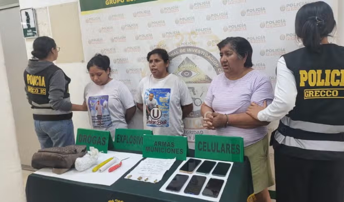 ‘Bellota’, ‘Bombón’ y ‘Burbuja’: caen tres mujeres de una misma familia acusadas de extorsión en el Rímac