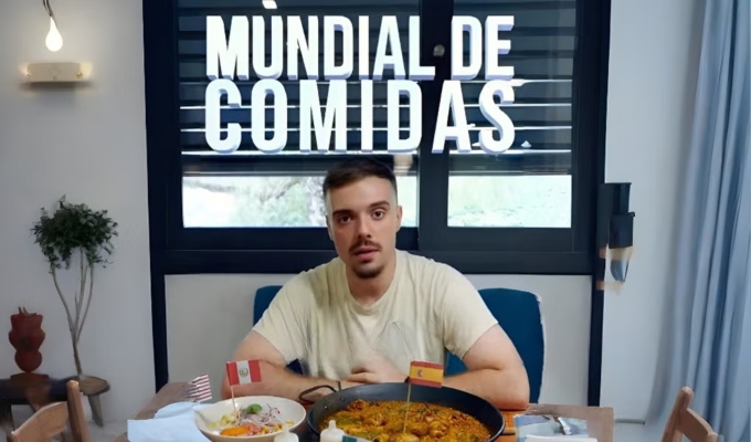 Ibai Llanos anuncia Mundial de Comidas y el cebiche podría representar al Perú