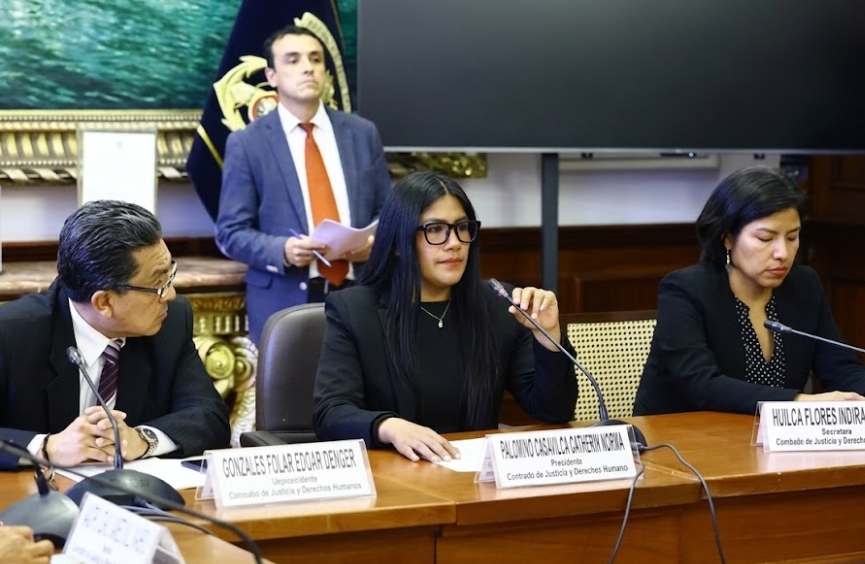 Catherin Palomino presidirá la Comisión de Justicia