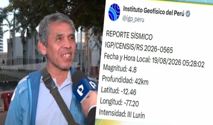 Sismo de 4.8 sorprende a limeños esta mañana: ¿cómo respondieron los ciudadanos a este evento?