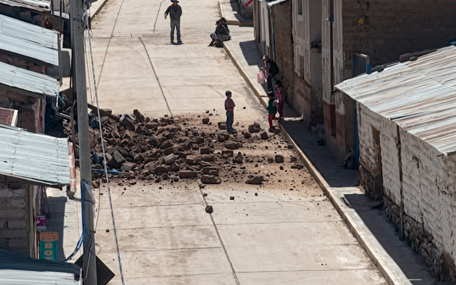 Así vivió la población el fuerte sismo de 7,2 en Ayacucho