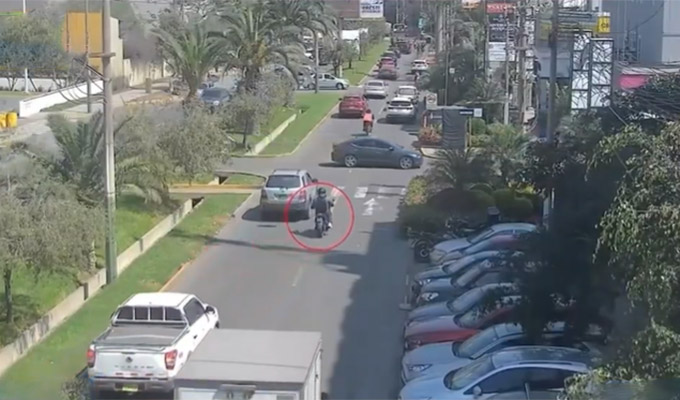 Surco: derriban a presunto ladrón con pistola eléctrica