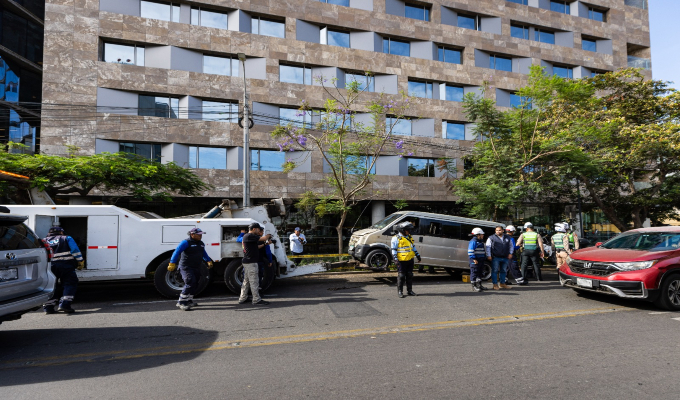 San Isidro interna más de 70 vehículos por transporte informal
