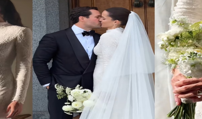 Carolina Braedt y Javier Millership celebraron su boda religiosa en un castillo de Escocia