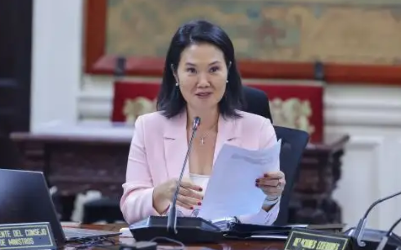 Keiko Fujimori anuncia que esta semana presentará el pedido de facultades al Congreso