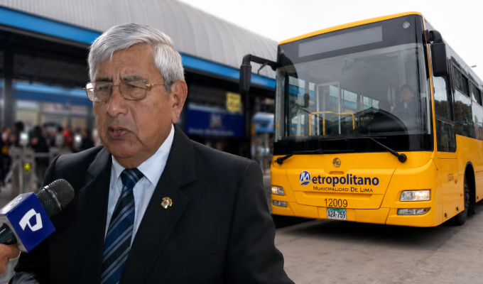 Diputado Luis Quispe Candia hace grave denuncia sobre el Metropolitano: ¿Qué sucede con el servicio?