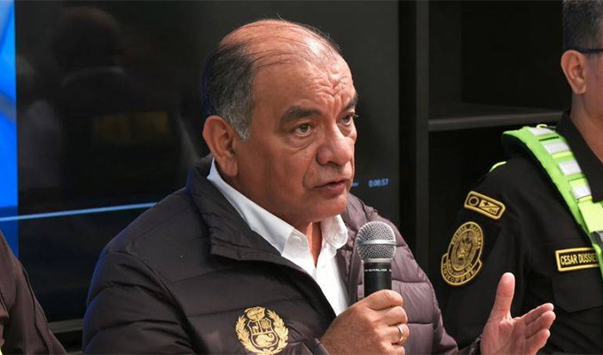 Ministro Astudillo: Una eventual moción de interpelación permitirá mostrar la labor Policial Nacional
