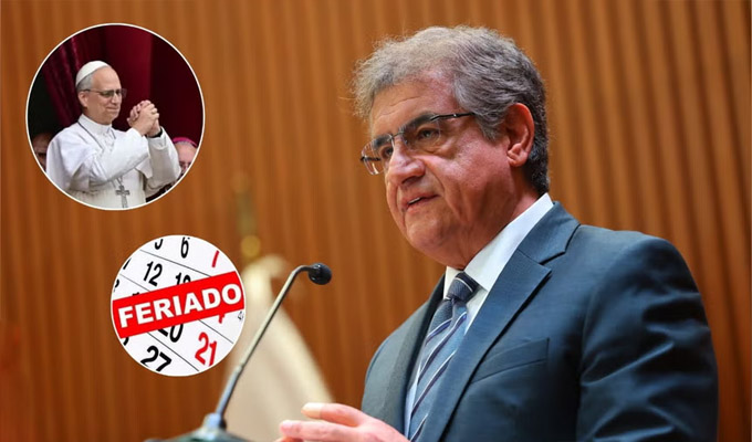 Ministro Juan Sheput: Ejecutivo evalúa declarar feriados durante la visita del papa León XIV