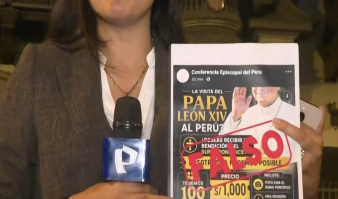 Advierten de estafa que ofrece supuestos encuentros con el papa León XIV por S/1000