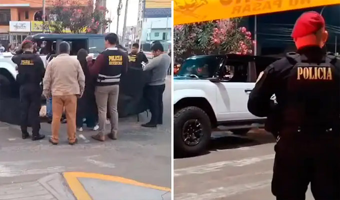 Conmoción en Trujillo: cuatro personas fueron asesinadas a balazos dentro de una camioneta