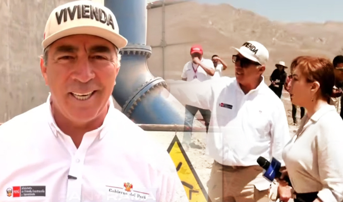 Habla el ministro del sur: Arnillas y las descolmataciones contra “El Niño” y el reloj