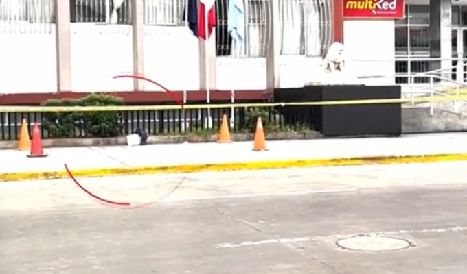 Callao: hallan presunto artefacto explosivo frente a sede judicial